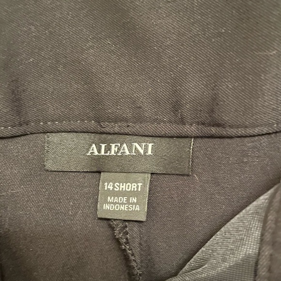 Black 14P Alfani dress Pants - Picture 2 of 4